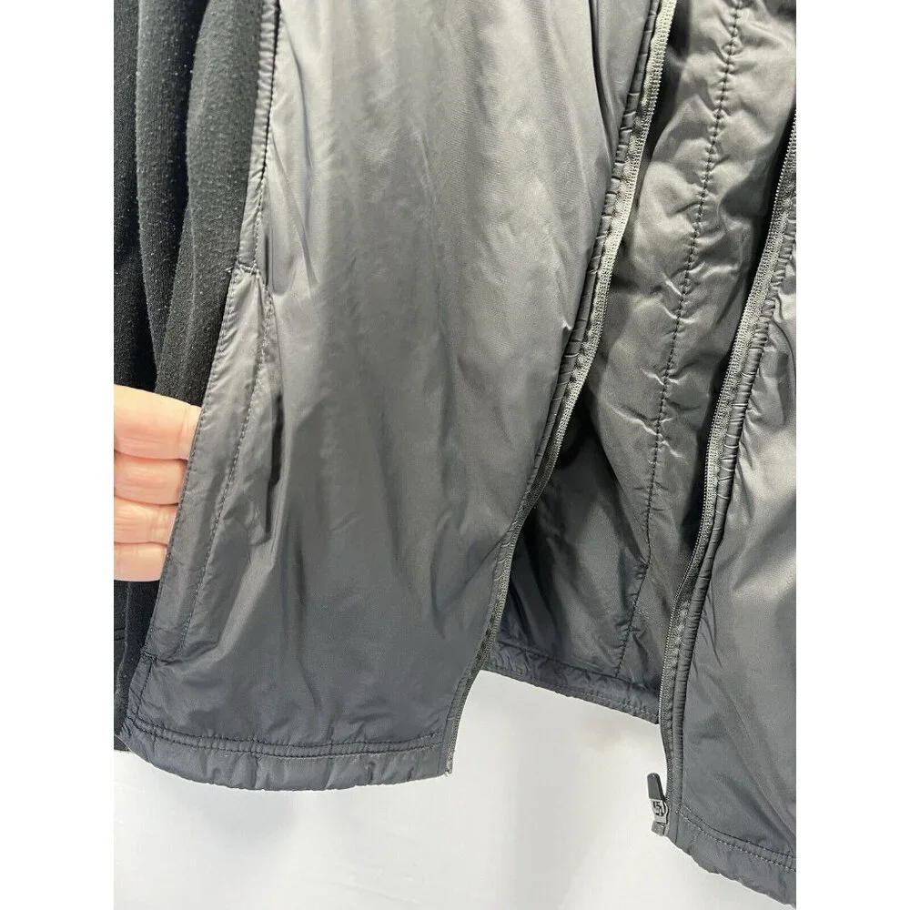 Refrigiwear Mens Jacket XL Fleece‎ Soft Shell Lightweight Pockets Black Full Zip